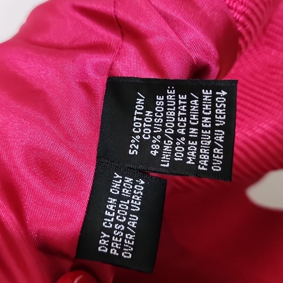 Ellen Tracy Single Button Pink Jacket Blazer Size 8 - Picture 8 of 8